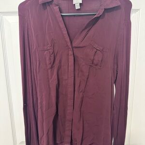 Women's Converse One Star Button-Up Shirt